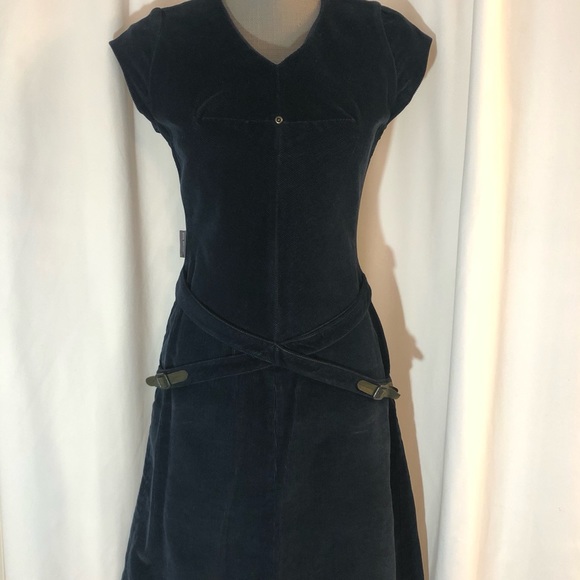 Geek Boutique Blue corduroy dress - Picture 5 of 12